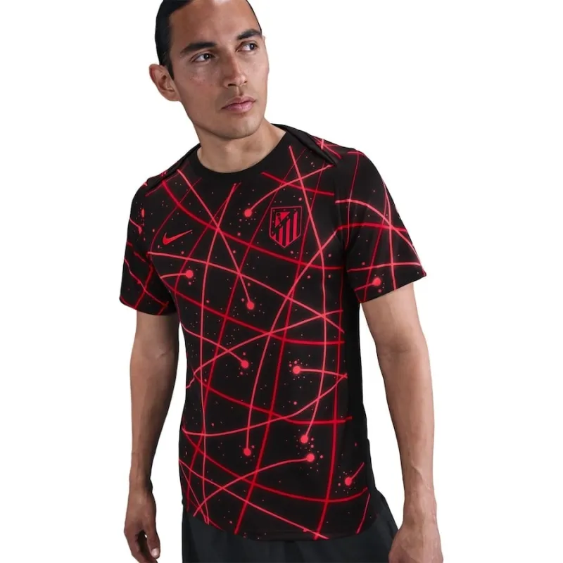 Atlético Madrid 2025/26 Pre - Match Jersey - Black/Red