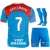 Atletico Madrid GRIEZMANN 2025/26 Kids' Third Jersey Set - Blue