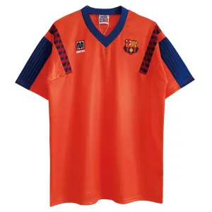 Maglia retro esterna del Barcellona 1989 1992 - Rosso