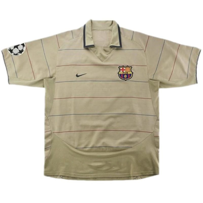 Barcelona MESSI 2003 2005 Retro Away Jersey - Yellow