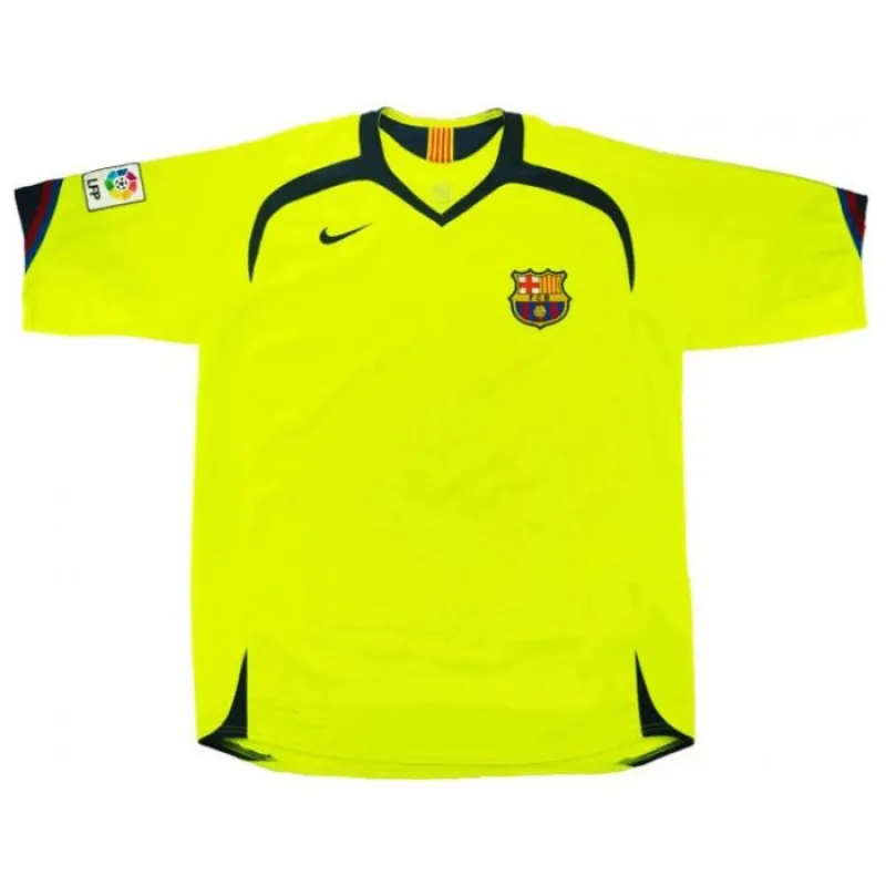 Barcelona RONALDINHO 2005/06 Retro Away Jersey - Green