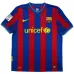 Barcelona A.INIESTA 2009/10 Retro Home Jersey - Red/Blue