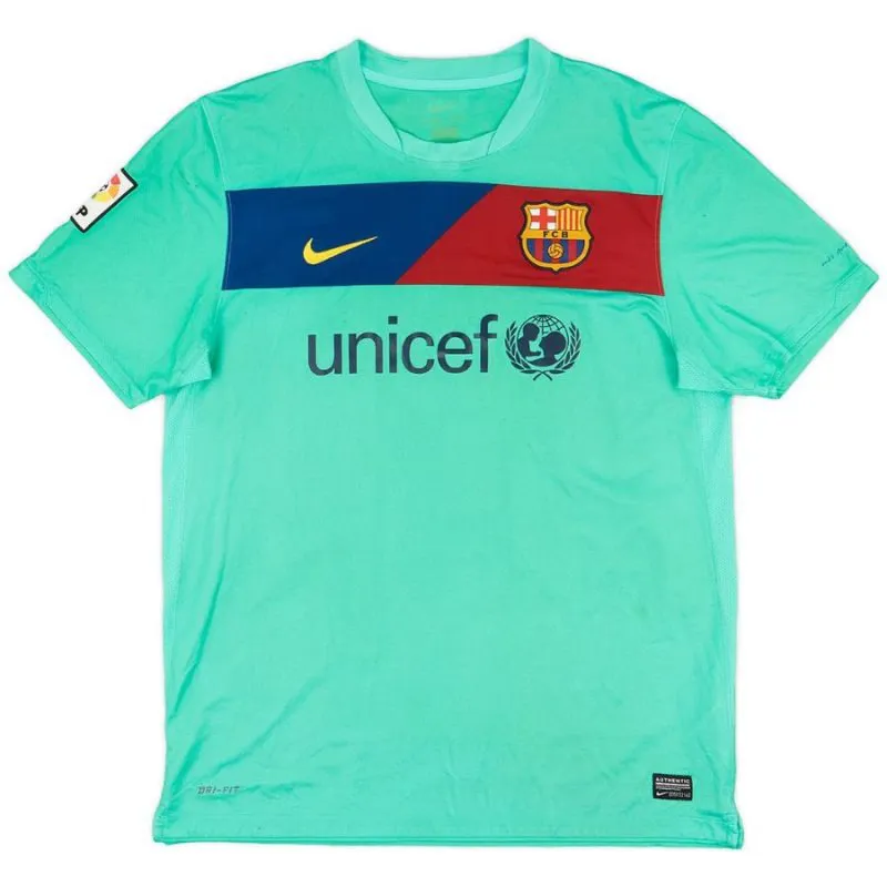 Barcelona MESSI 2010/11 Retro Away Jersey - Green
