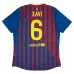 Barcelona XAVI 2011/12 Retro Home Jersey - Red/Blue