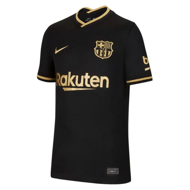 Barcelone 2020/21 Maillot Extérieur Rétro - Noir
