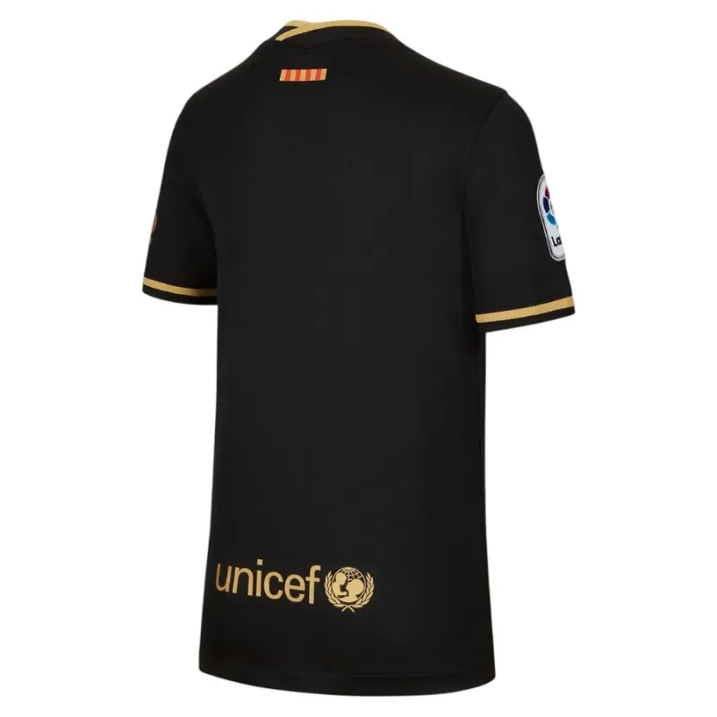 Barcelone 2020/21 Maillot Extérieur Rétro - Noir