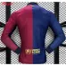 Maglia a maniche lunghe della versione per giocatori di casa del FC Barcelona 2024/25 - Rosso/Azzurro
