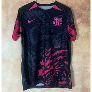 Maglia di allenamento del FC Barcelona edizione Anno del Drago 2024/25 - Nera