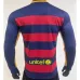 FC Barcelona Retro Langarm-Trikot 2015/16  Heimspiel - Rot/Blau