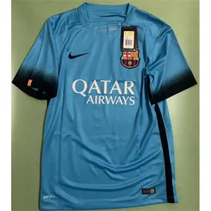FC Barcelona Retro Third Jersey 2015/16 - Blue