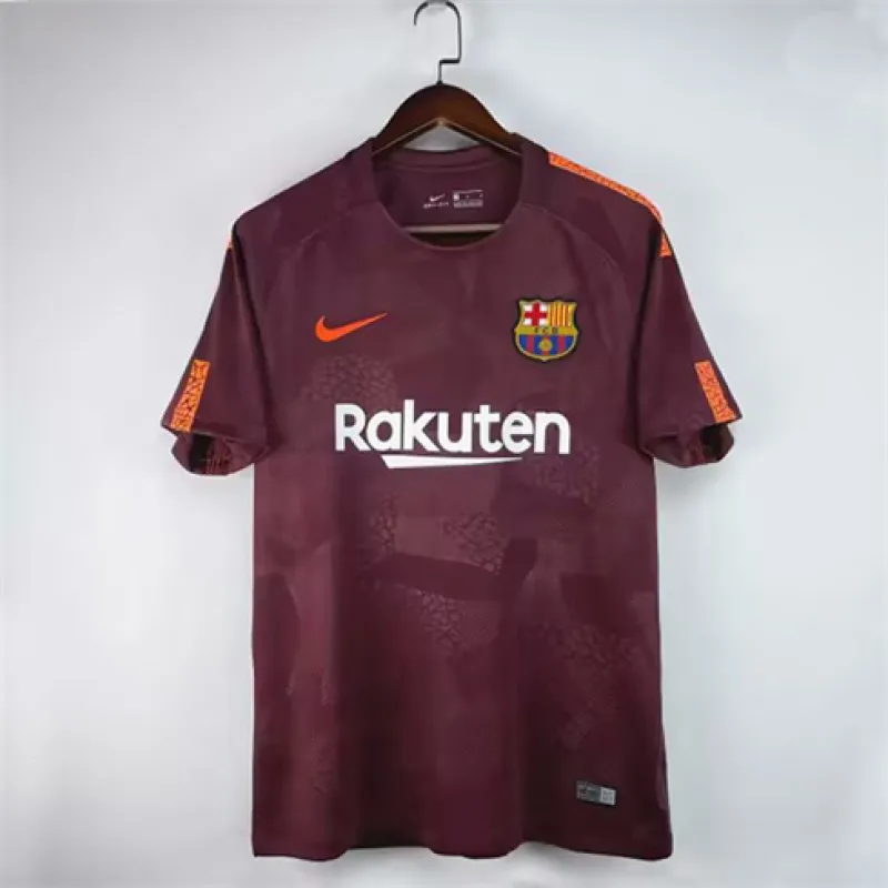 Troisième maillot rétro du FC Barcelona 2017/18 - Bourgogne