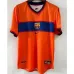 Maillot rétro du FC Barcelona 1999 d'extérieur - Orange
