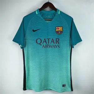 FC Barcelona Retro Third Jersey 2016/17 - Cyan