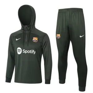 FC Barcelona Kapuzen-Sportbekleidung 2024/25 - Grün