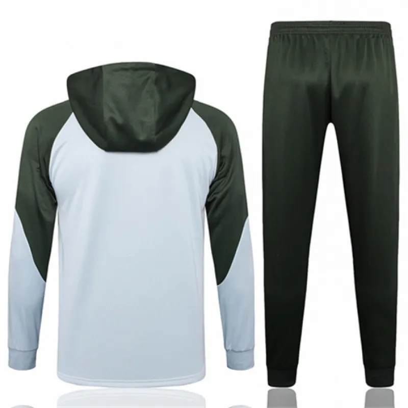 FC Barcelona Hooded Sportswear 2024/25 - Light Grey