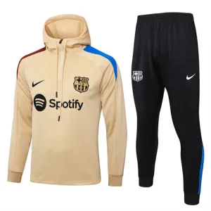 FC Barcelona Kapuzen-Sportbekleidung 2024/25 - Gelb