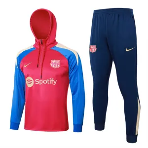 FC Barcelona Kapuzen-Sportbekleidung 2024/25 - Rot