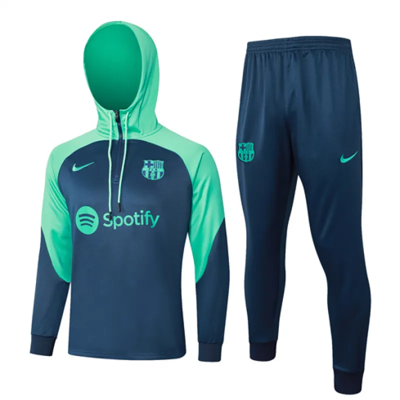 FC Barcelona Hooded Sportswear 2024/25 - Blue