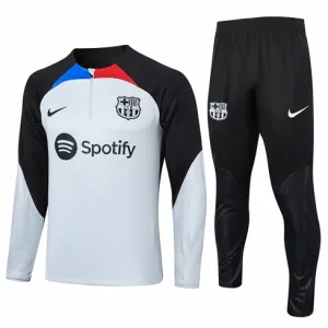 FC Barcelona Kinder-Sportbekleidung 2024/25 - Hellgrau