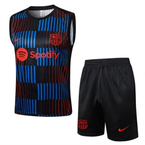 Set di shorts e gilet del FC Barcelona 2024/25 - Nero