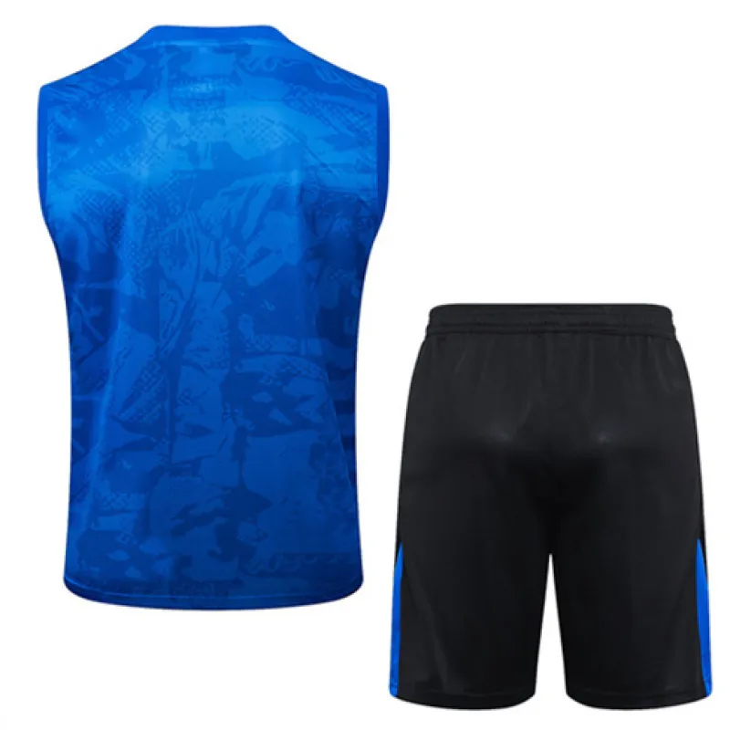 FC Barcelona 2024/25 Blue Shorts and Vest Set