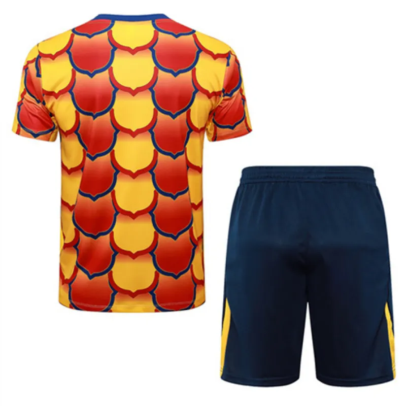 FC Barcelona Trainingstrikot + Shorts 2024/25 - Gelb