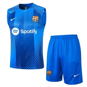 Set di shorts e gilet del FC Barcelona 2024/25 - Blu