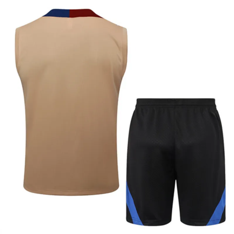 FC Barcelona Shorts and Vest Set for 2024/25 - Yellow