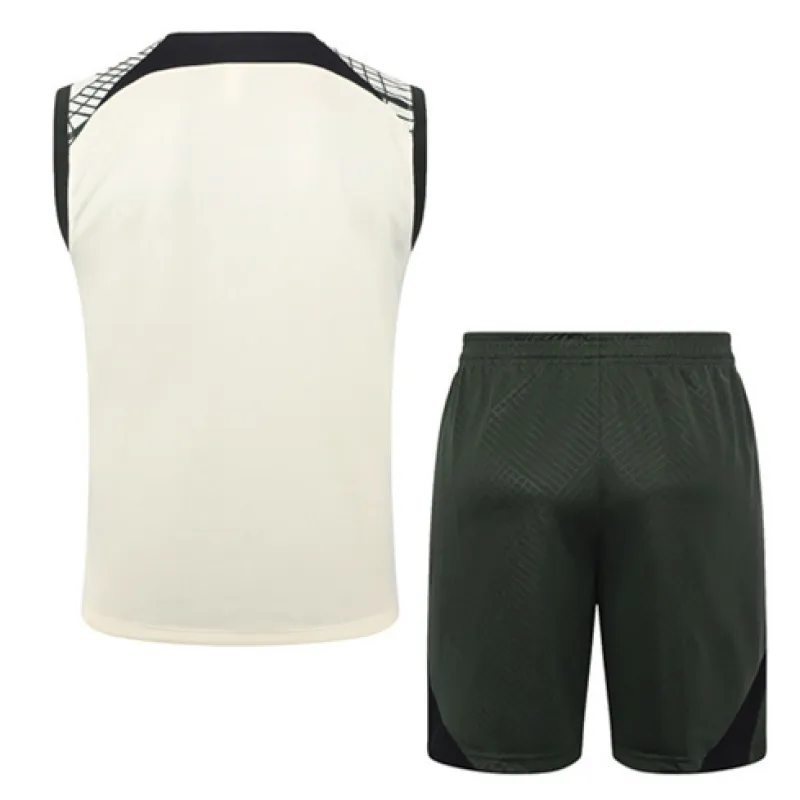 FC Barcelona Shorts and Vest Set 2024/25 - Apricot