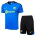 FC Barcelona 2024/25 Blue Training Jersey & Shorts Set