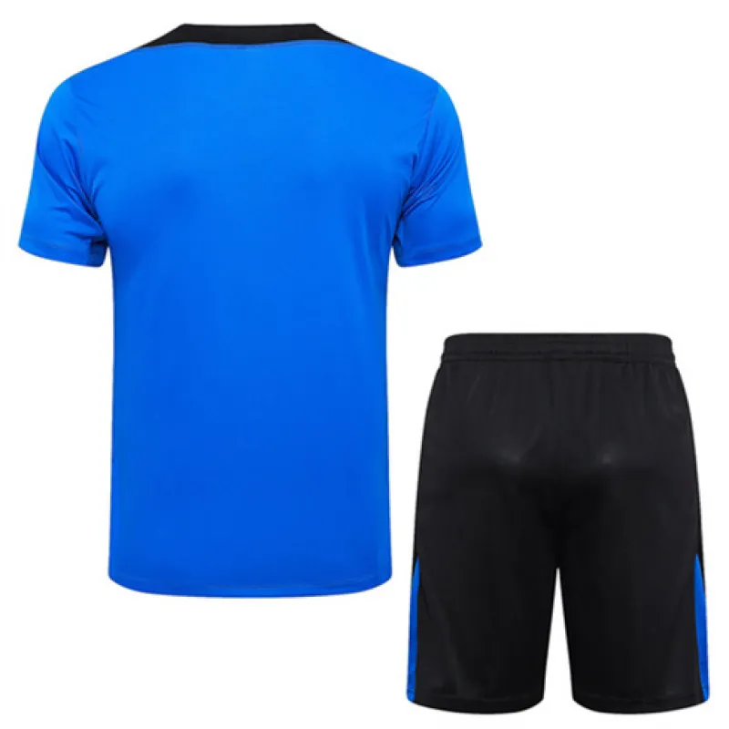 FC Barcelona 2024/25 Blue Training Jersey & Shorts Set