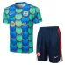 Maillot d'entraînement + Shorts du FC Barcelona 2024/25 - Vert