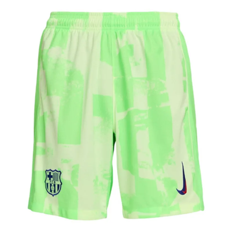 Barcelona Drittes Fußballshorts 2024-25 - Grün