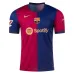 Lamine Yamal FC Barcelona 2024-25 Home Kids' Jersey - Blue/Red
