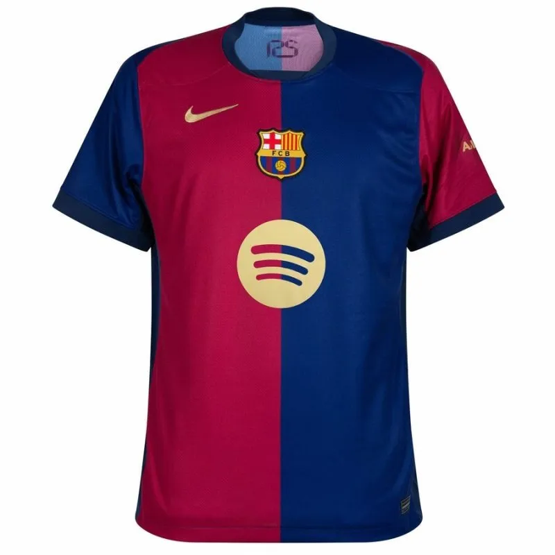 FC Barcelona RAPHINHA 2024/25 Home Jersey with New Sponsor - Red/Blue