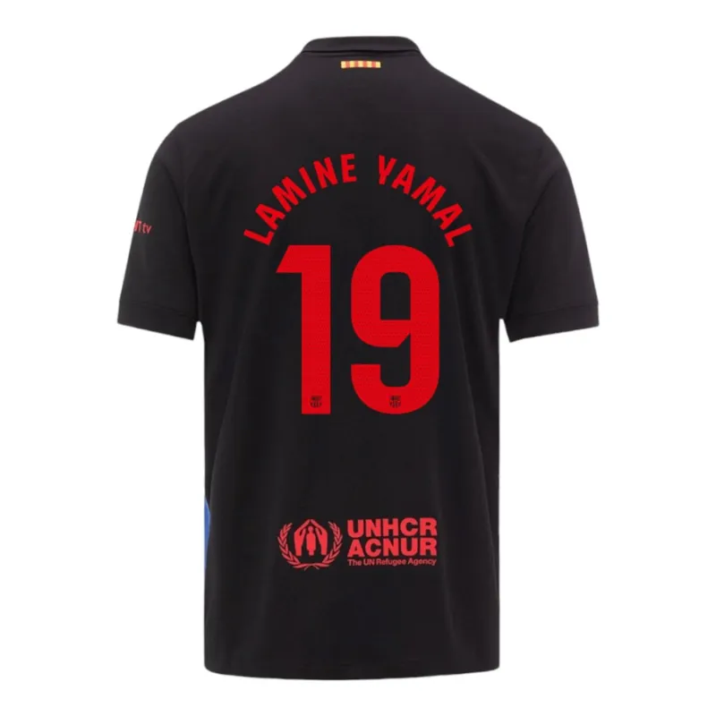 FC Barcelona LAMING YAMAL 2024/25 Away Jersey - Black