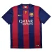 Maglia retro di Messi per il Barcelona, casa 2014/15 - Rosso/Azzurro