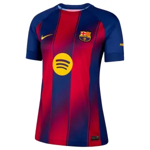 Maglia casa femminile del Barcellona 2025/26 - Rosso/Blu