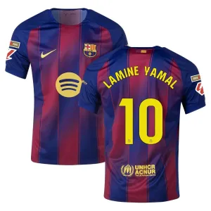 Maglia in casa bambini del Barcellona YAMAL 2025/26 - Rosso/Blu