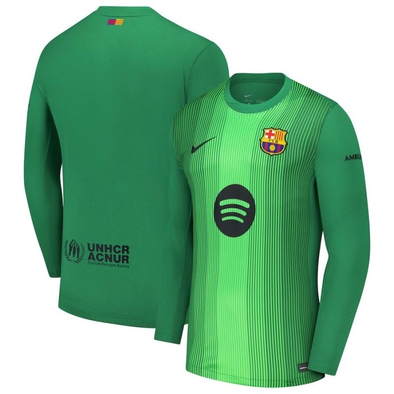Barcelona 2025/26 Goalkeeper's Long-Sleeve Jersey - Green