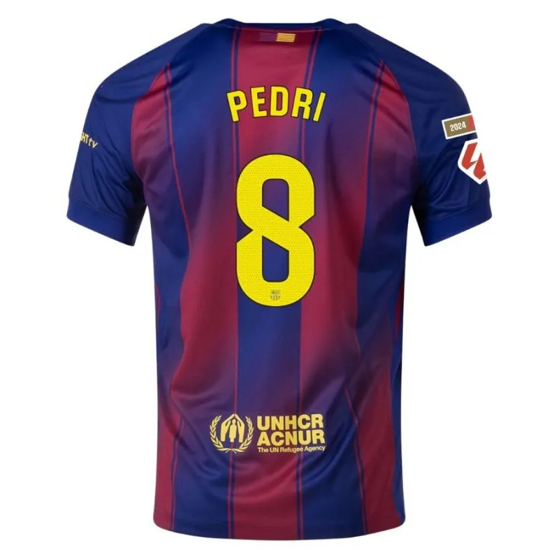 FC Barcelona PEDRI 2025/26 Kinder-Heimtrikot-Set - Rot/Blau