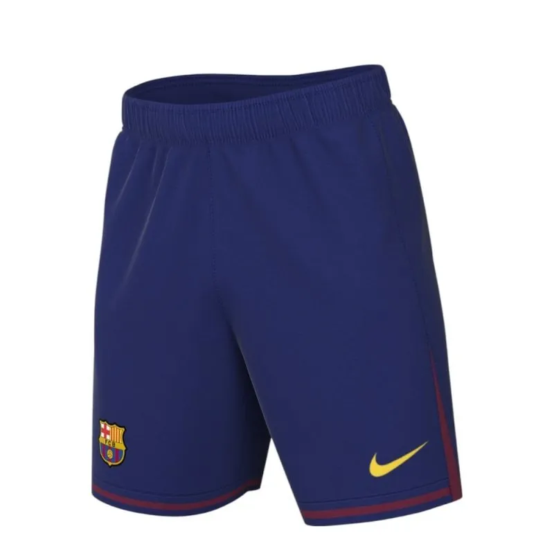 Ensemble de maillot enfant à domicile du FC Barcelone RAPHINHA 2025/26 - Rouge/Bleu