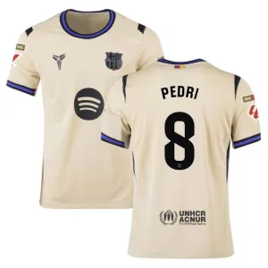 Barcelona 2025/26 PEDRI Away Jersey