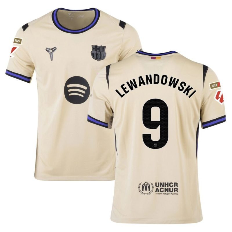 Barcelona 2025/26 LEWANDOWSKI Away Jersey