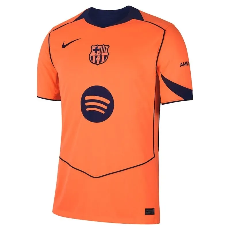 Set terza maglia bambini Barcellona 2025/26 - Arancione