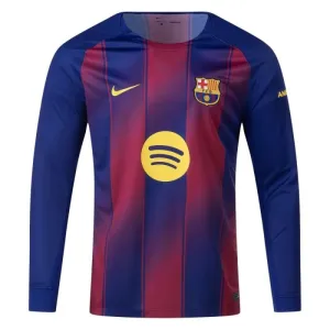 Maglia Barcellona Casa Maniche Lunghe 2025/26 