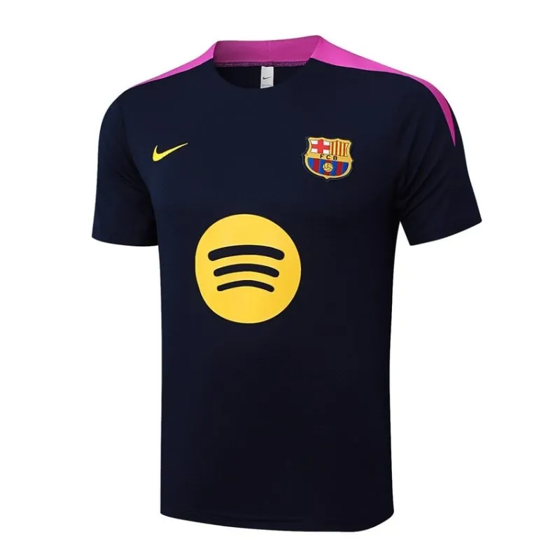 Maillot d'entraînement + short Barcelone 2025/26 - Noir/Rose