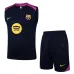 Conjunto pantalones cortos y camiseta sin mangas Barcelona 2025/26 - Negra/Rosa