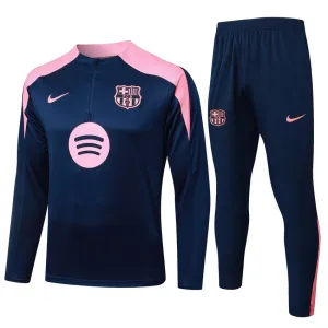 Tuta da allenamento Barcellona 2025/26 - Blu/Rosa