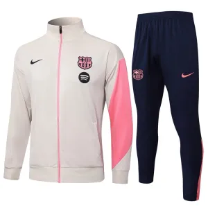 Giacca sportiva Barcellona 2025/26 - Beige/Rosa